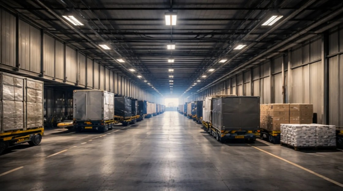 Покраска логистического комплекса