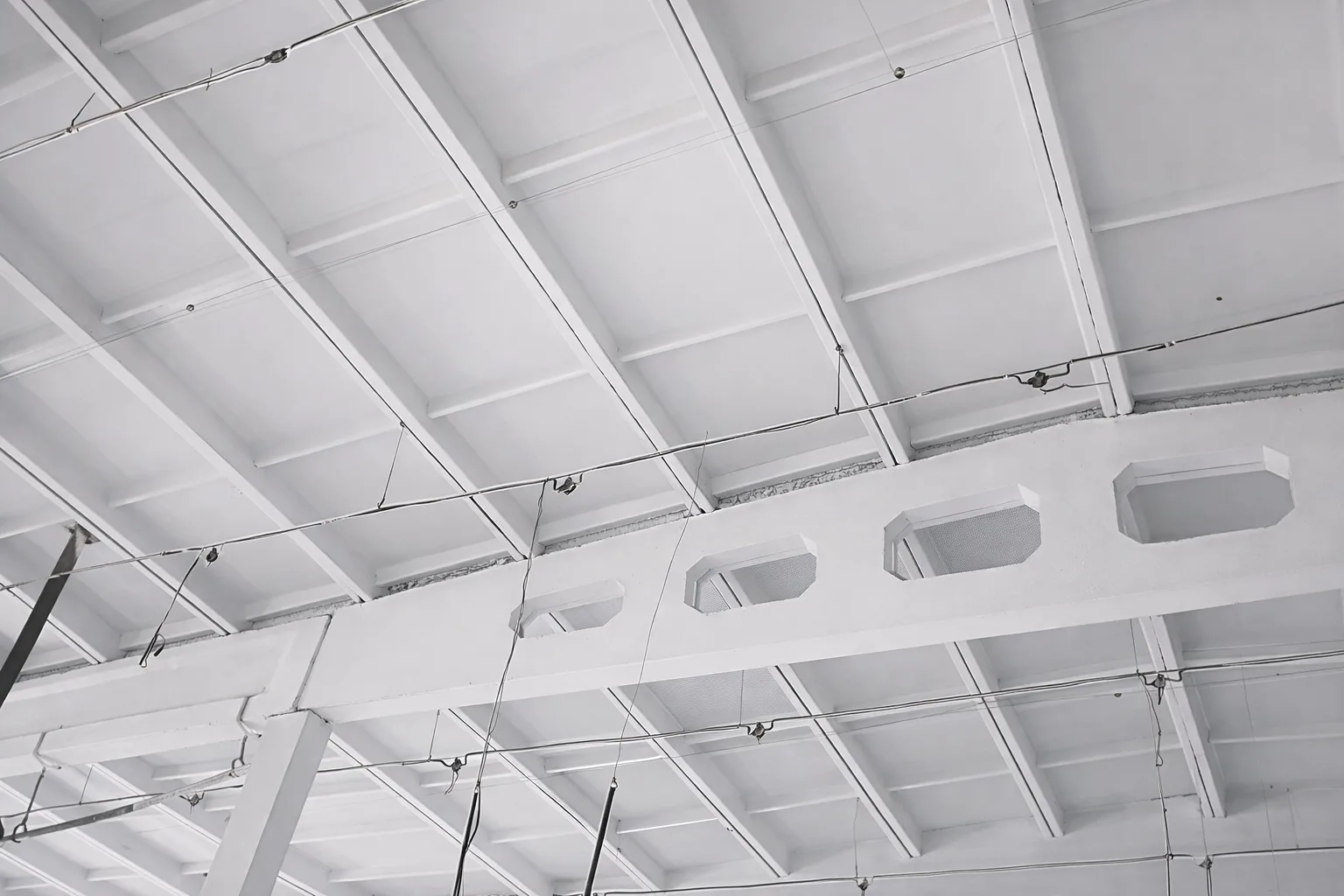 Побелка потолка до