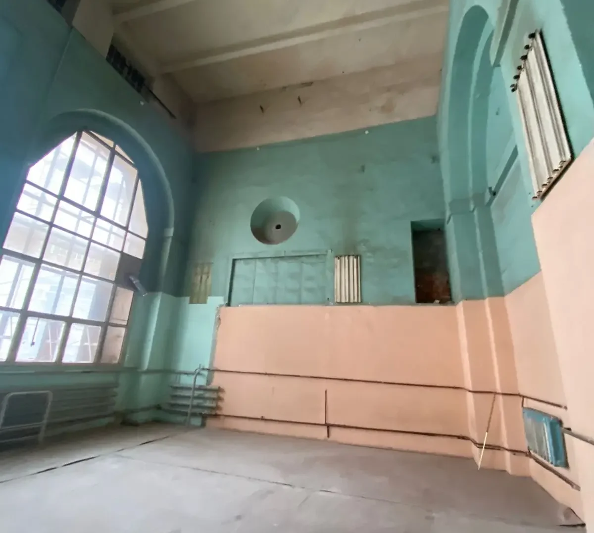 Состояние помещения до работ