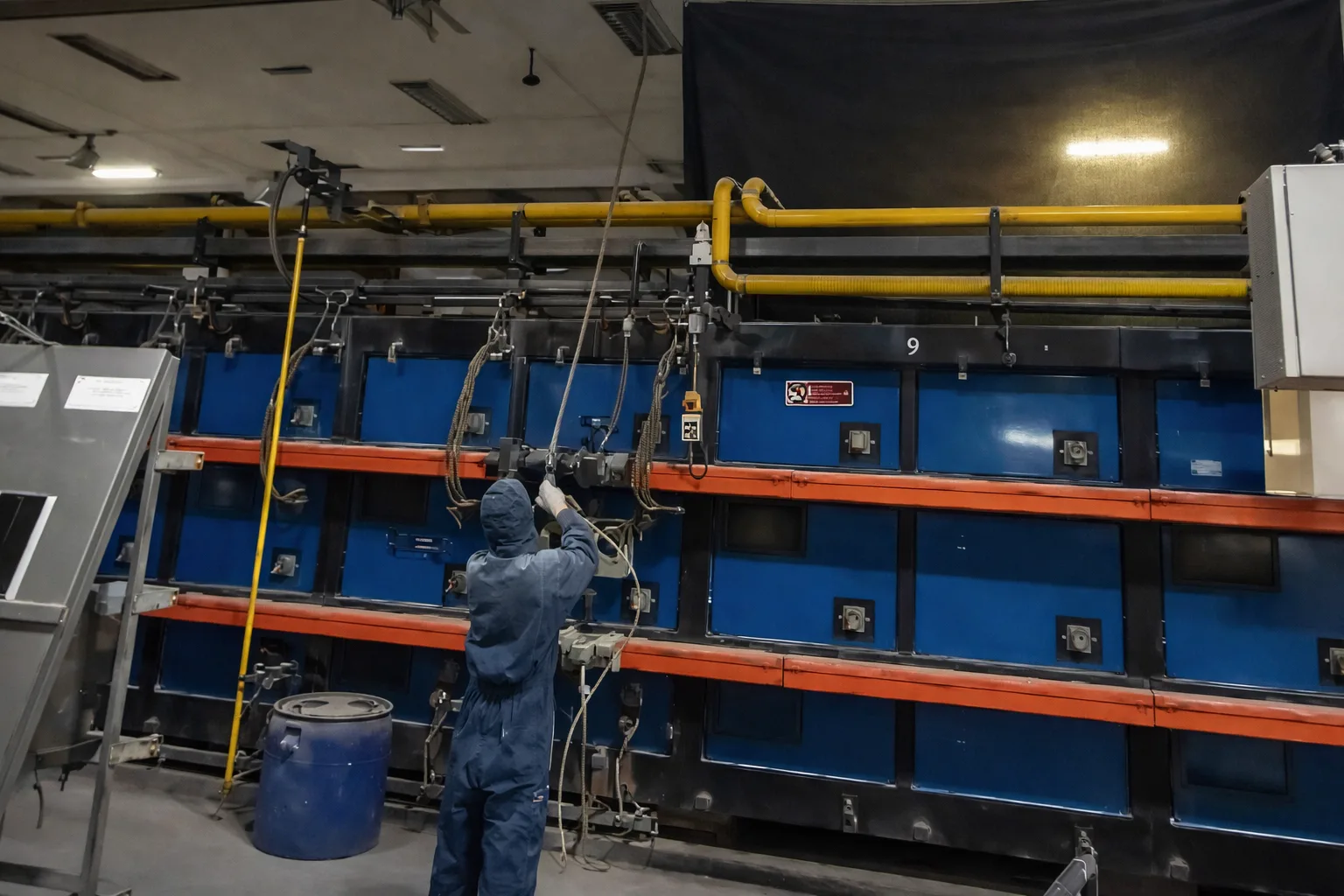 Работа с удочкой с пола